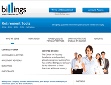 Tablet Screenshot of billingsco.com